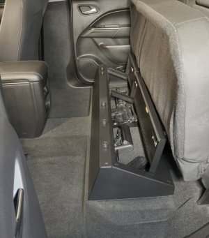 GMC Canyon Underseat Lockbox - Rear - Tuffy Products - Full Width with Pry-Guard Locking System - `14-`22